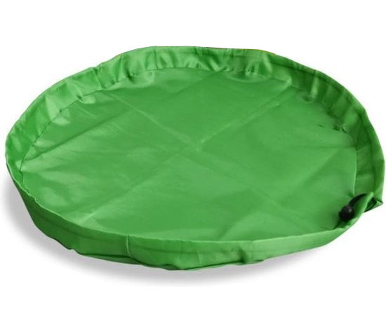 speel- en opbergkleed Join Clips polyester groen - ToyRunner